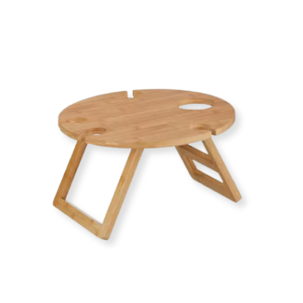 MINA - kleiner Picknicktisch aus Holz für Getränke – Bild 9