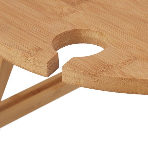 MINA - kleiner Picknicktisch aus Holz für Getränke – Bild 3